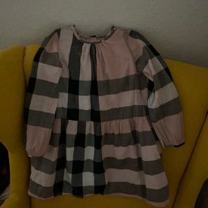 Burberry children’s long-sleeve dress 8 years